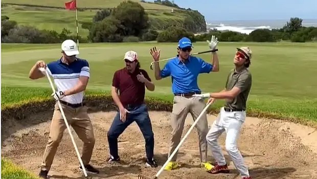 VIDEO Aussie golfers show off their hilarious golf dance - Aussie Golfer