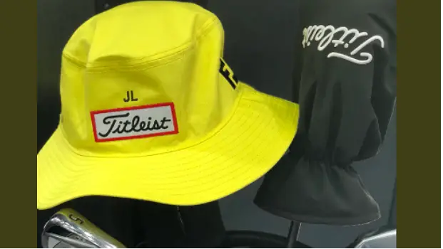 titleist yellow hat