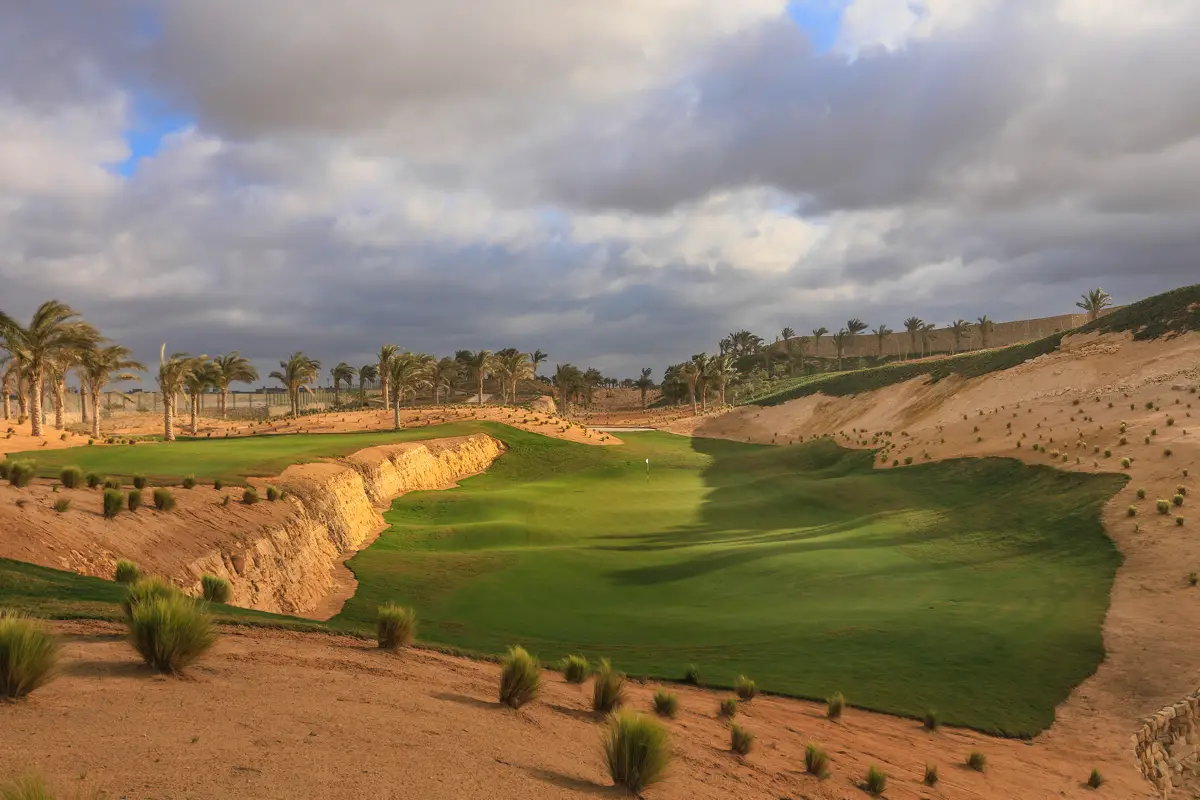 Check out these spectacular photos of this new golf course in Cairo