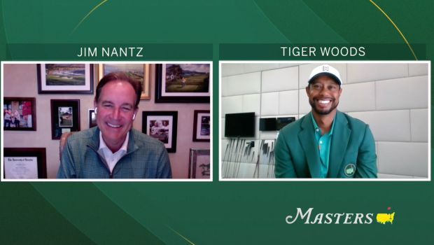 Tiger Woods relives 2019 Masters victory with Jim Nantz ...